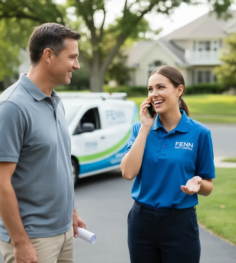 Fenn Pest Control customer support in Lyndon